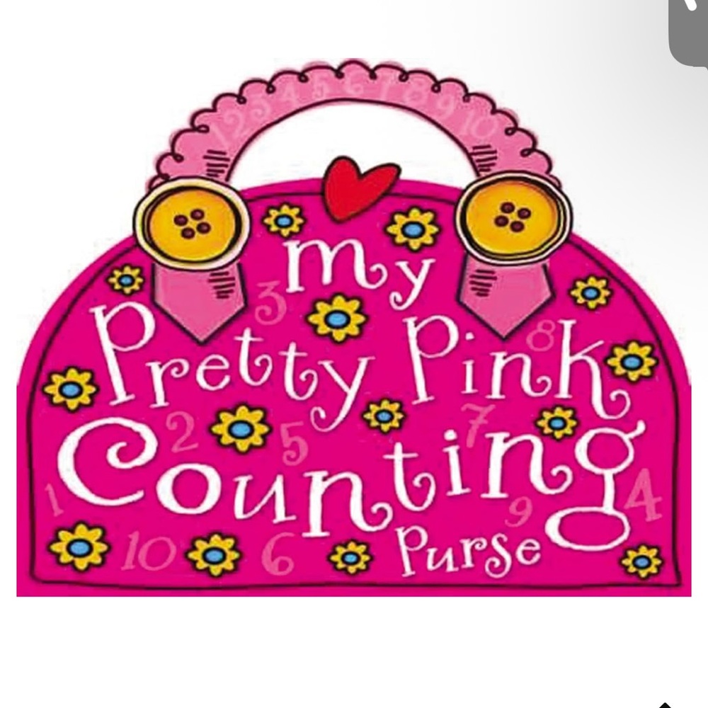 My Pretty Pink Counting Purse board book.